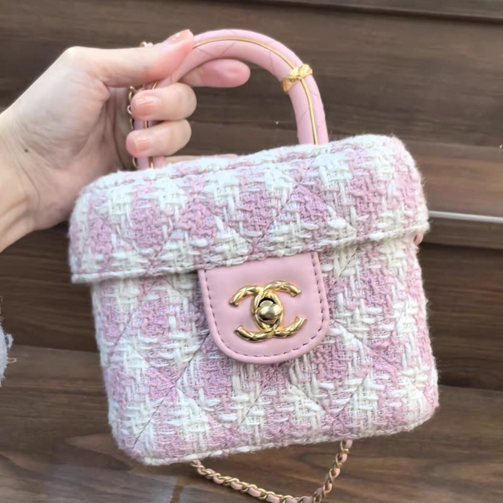 Chanel tweed bag - Picture 5 of 16